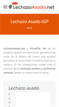 Mobile Screenshot of lechazoasado.net